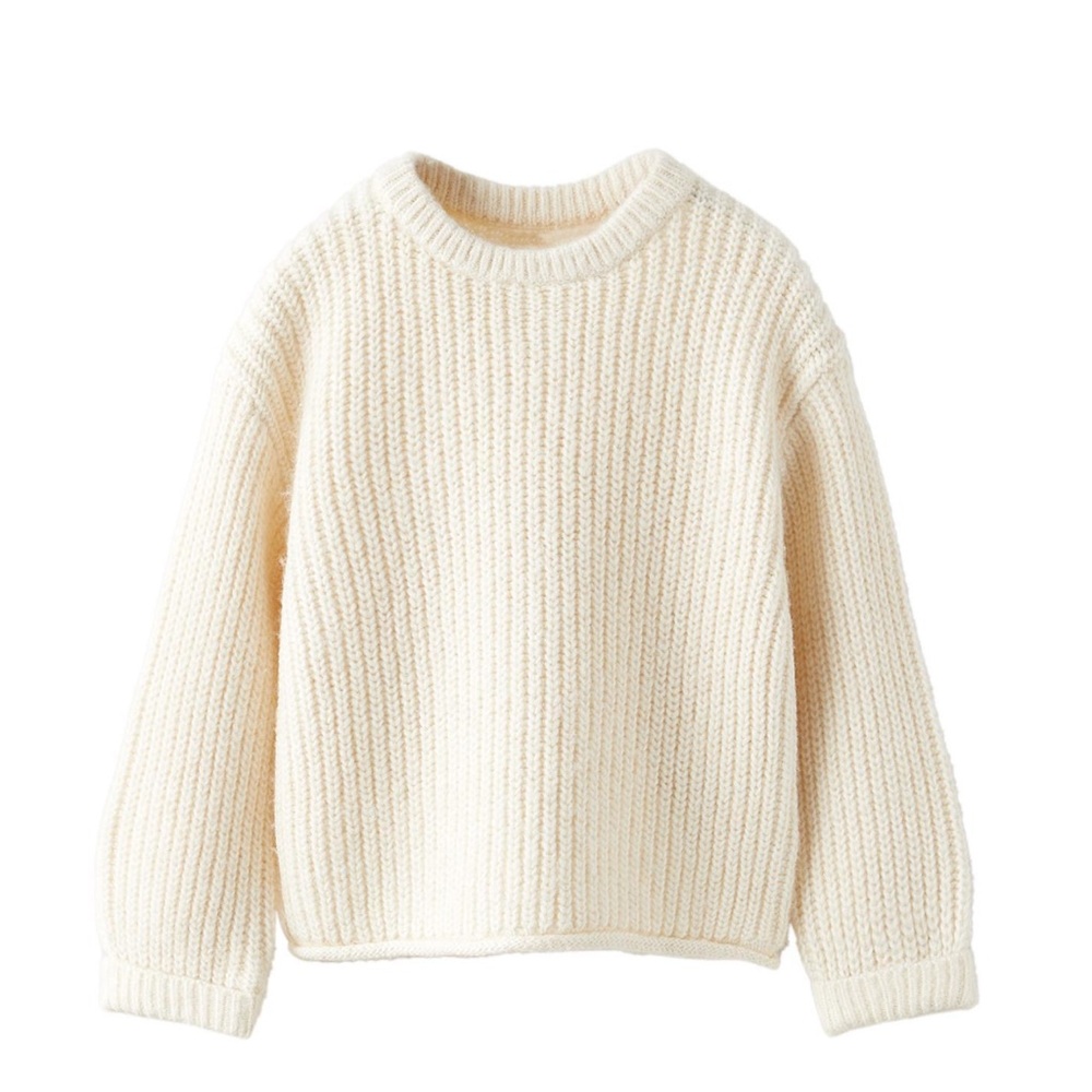 Zara Cream Kids Sweater